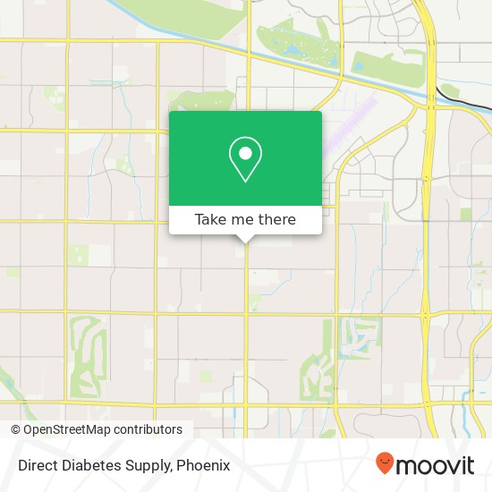 Direct Diabetes Supply map