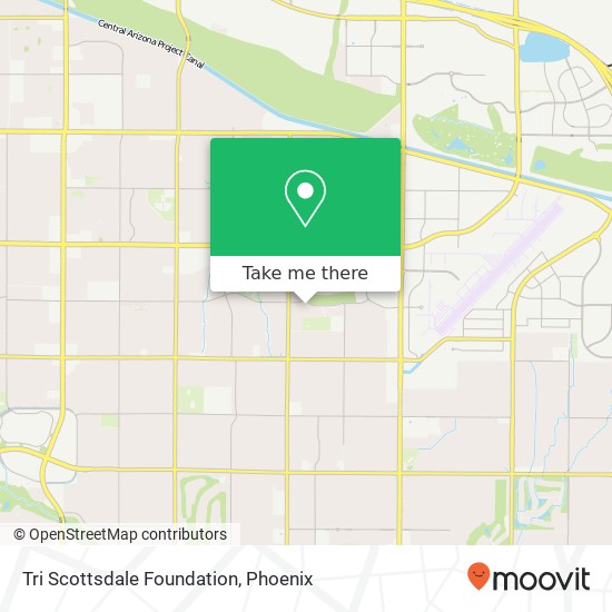 Mapa de Tri Scottsdale Foundation