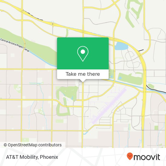 Mapa de AT&T Mobility