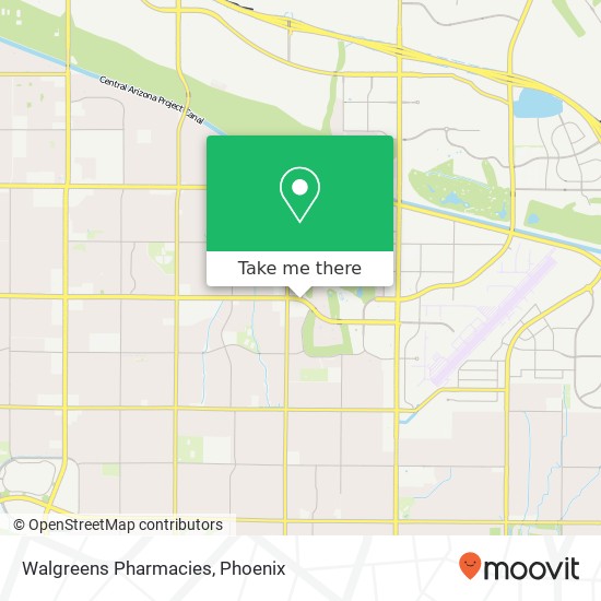 Walgreens Pharmacies map