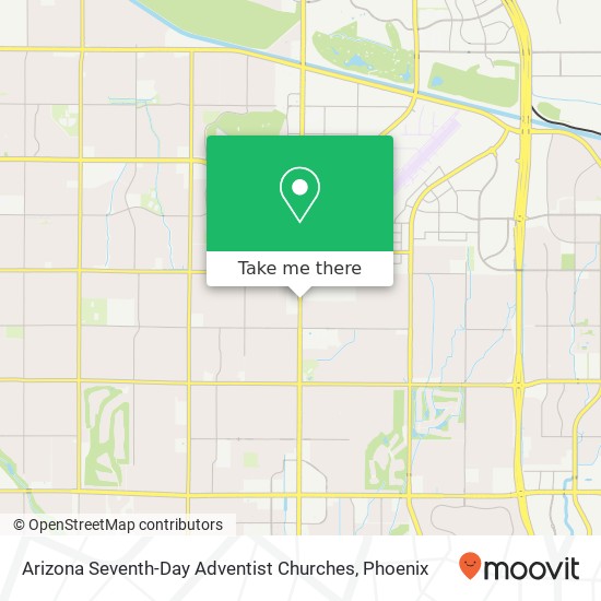 Mapa de Arizona Seventh-Day Adventist Churches