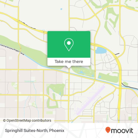 Springhill Suites-North map