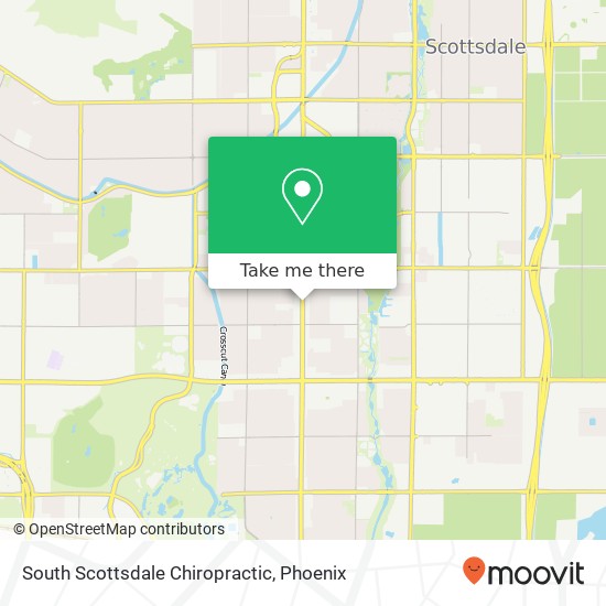 Mapa de South Scottsdale Chiropractic