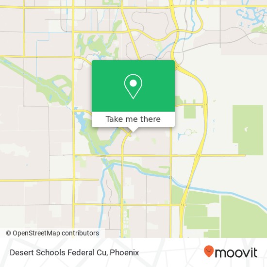 Desert Schools Federal Cu map