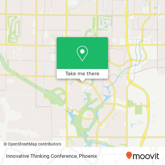 Innovative Thinking Conference map