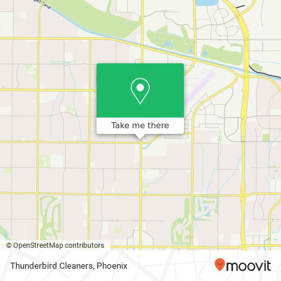 Thunderbird Cleaners map