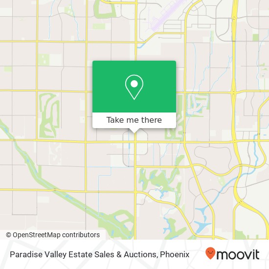 Paradise Valley Estate Sales & Auctions map