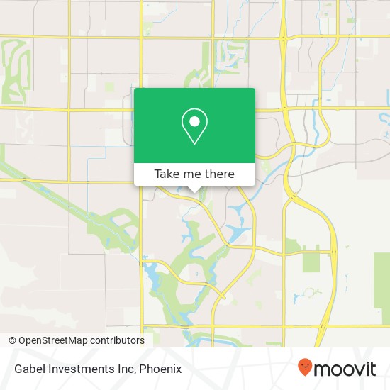 Gabel Investments Inc map