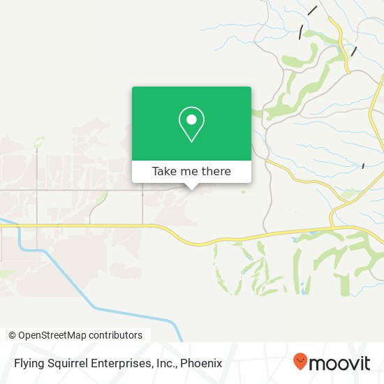 Mapa de Flying Squirrel Enterprises, Inc.