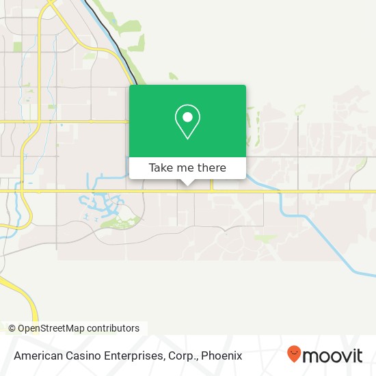 American Casino Enterprises, Corp. map