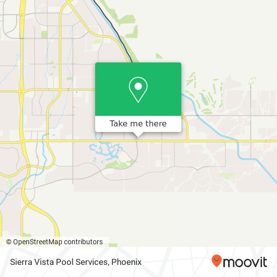 Sierra Vista Pool Services map