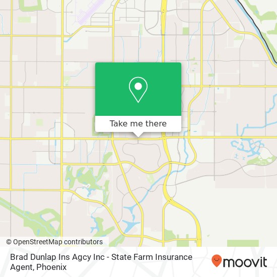 Mapa de Brad Dunlap Ins Agcy Inc - State Farm Insurance Agent