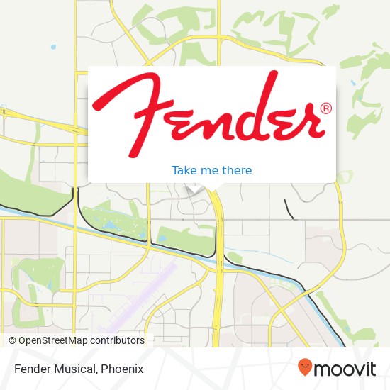 Mapa de Fender Musical