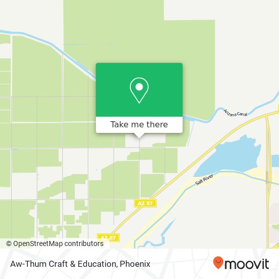 Aw-Thum Craft & Education map