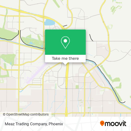 Meaz Trading Company map