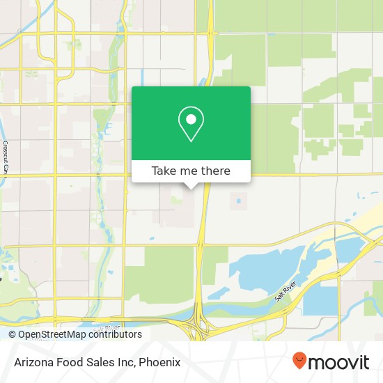 Mapa de Arizona Food Sales Inc