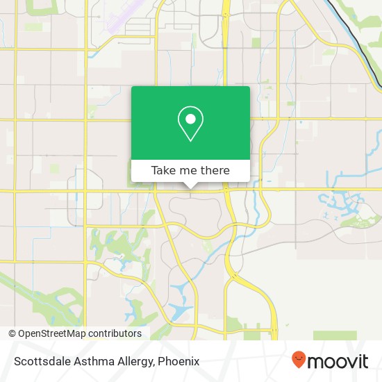 Mapa de Scottsdale Asthma Allergy