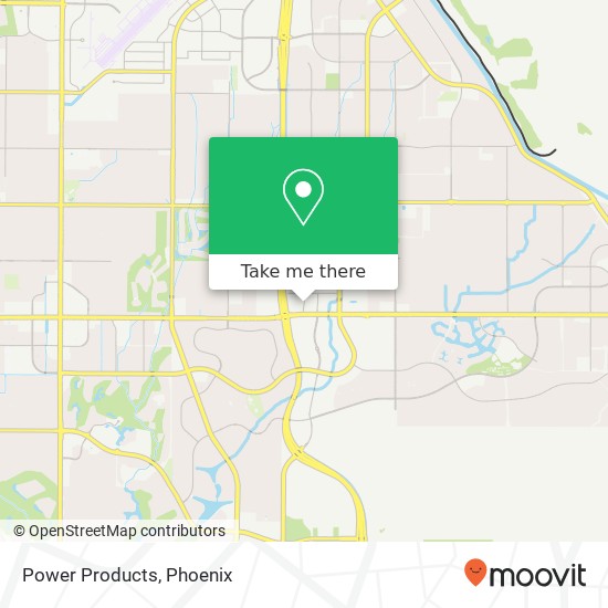 Power Products map