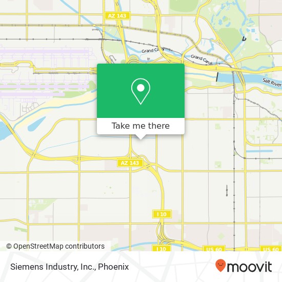 Mapa de Siemens Industry, Inc.