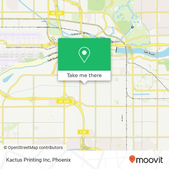 Kactus Printing Inc map