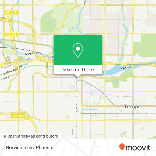 Mapa de Norvision Inc