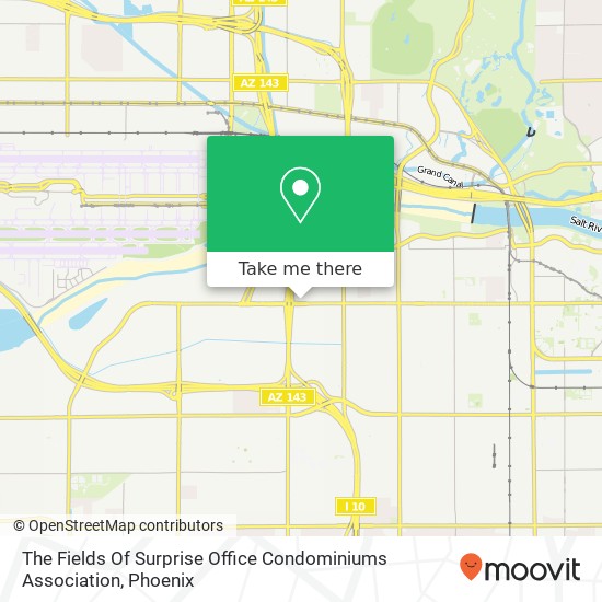 The Fields Of Surprise Office Condominiums Association map
