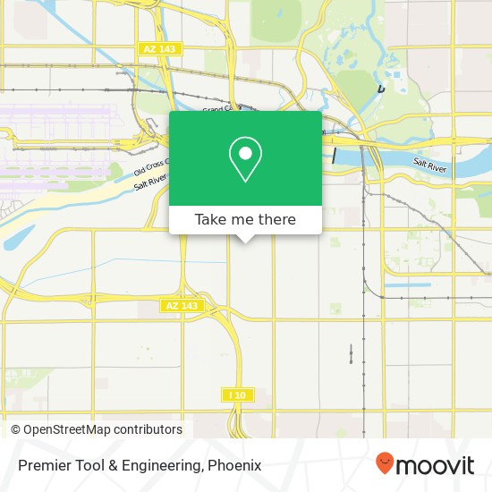 Premier Tool & Engineering map