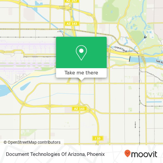 Document Technologies Of Arizona map