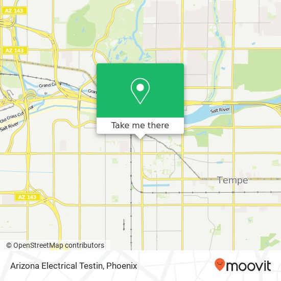 Arizona Electrical Testin map