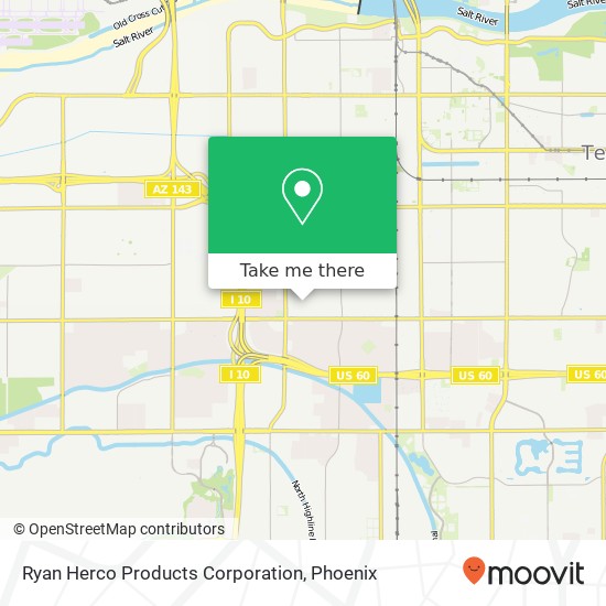 Ryan Herco Products Corporation map