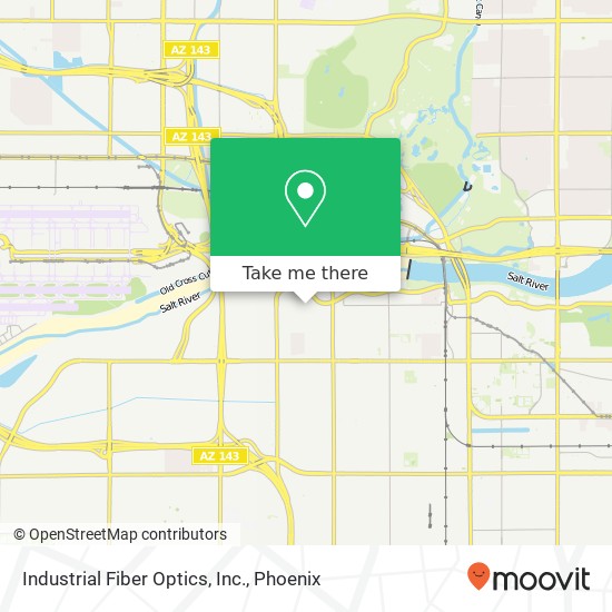 Mapa de Industrial Fiber Optics, Inc.