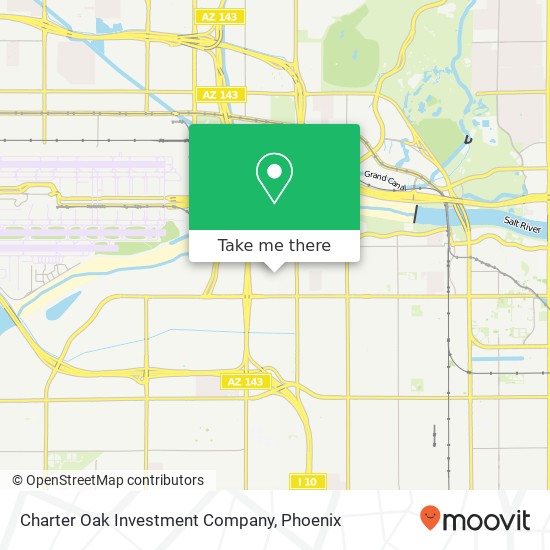 Charter Oak Investment Company map