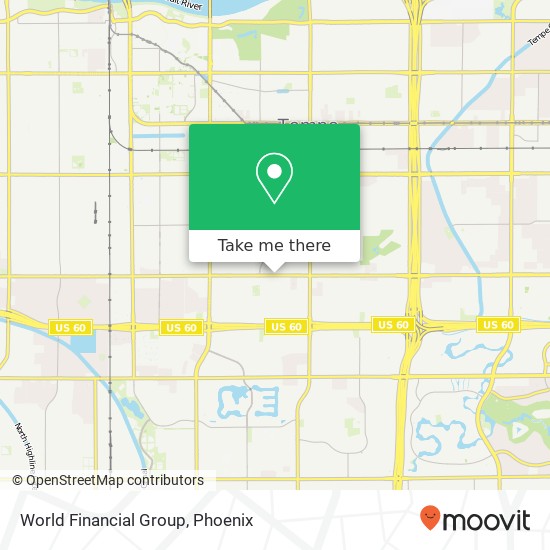 World Financial Group map