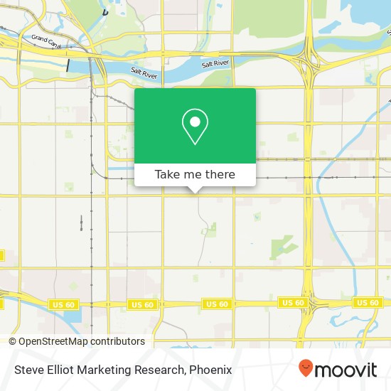 Mapa de Steve Elliot Marketing Research