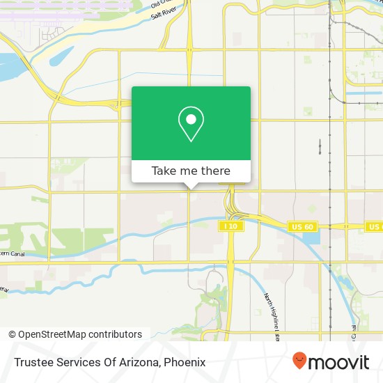 Mapa de Trustee Services Of Arizona