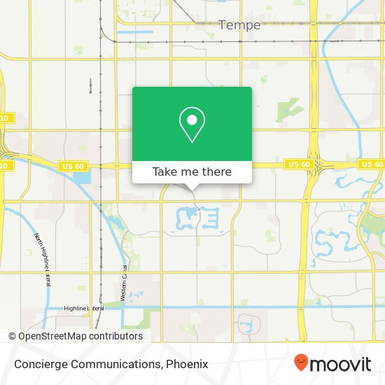 Concierge Communications map