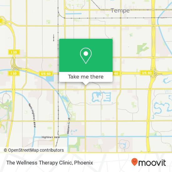 The Wellness Therapy Clinic map