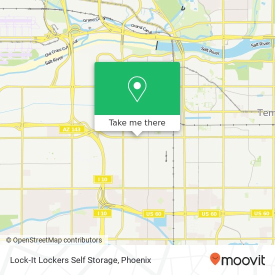 Lock-It Lockers Self Storage map