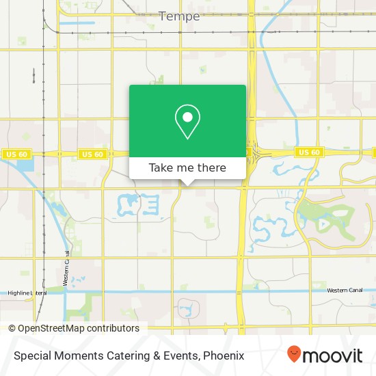 Special Moments Catering & Events map