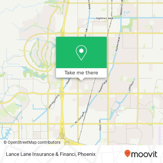 Lance Lane Insurance & Financi map