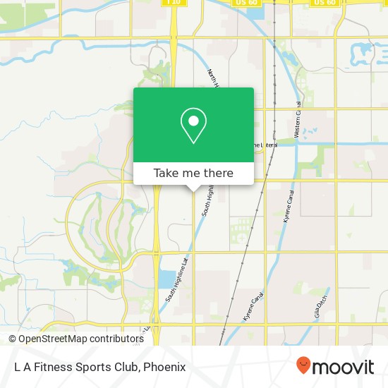 Mapa de L A Fitness Sports Club