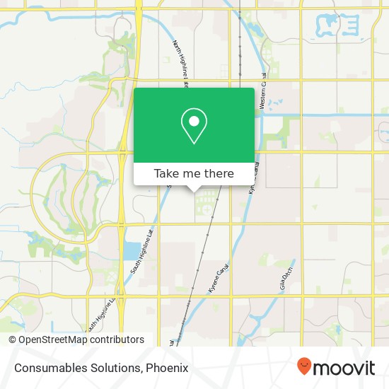 Consumables Solutions map