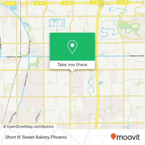 Short N' Sweet Bakery map