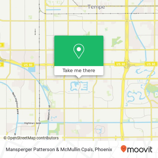 Mansperger Patterson & McMullin Cpa's map