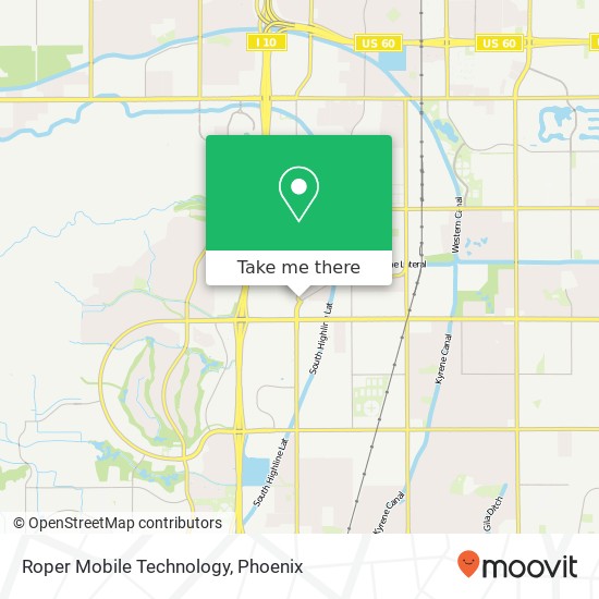 Mapa de Roper Mobile Technology