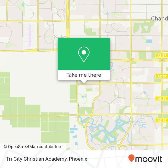 Mapa de Tri-City Christian Academy