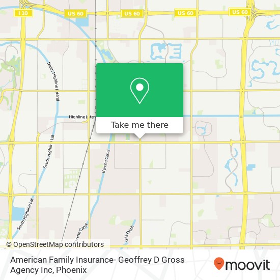 American Family Insurance- Geoffrey D Gross Agency Inc map