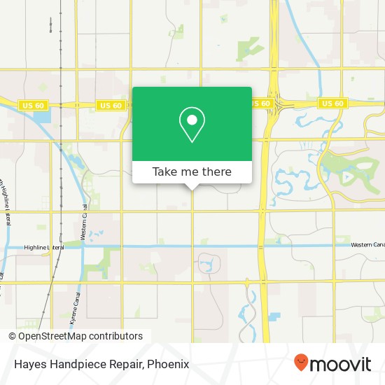 Hayes Handpiece Repair map