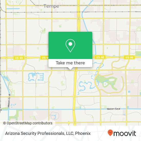 Arizona Security Professionals, LLC map
