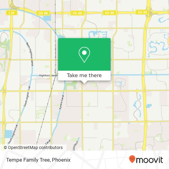 Tempe Family Tree map